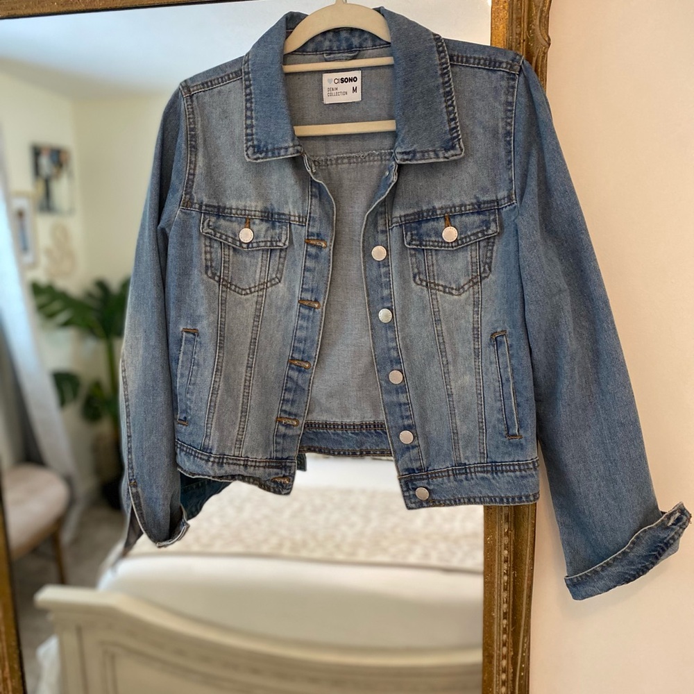 Ci Sono Blue Jean Jacket Classic Style
